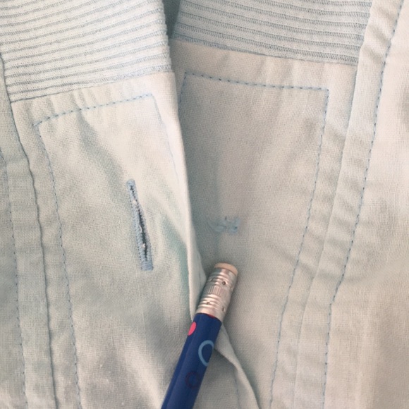 🐠VTG 80a aqua blue oversized new wave blazer - Picture 8 of 10